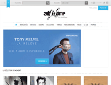 Tablet Screenshot of boutique.label-athome.com